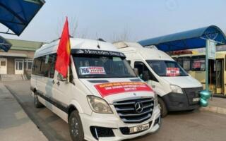 Фарғонадан Қирғизистонга микроавтобус қатнови қайта тикланди