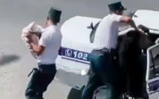 Болали аёлни тепган ППХ ходими ишдан олинди