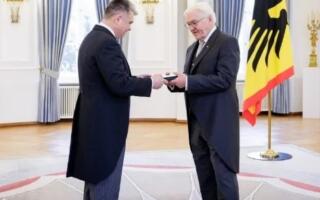 Ўзбекистон элчиси Германия Президентига ишонч ёрлиғини топширди