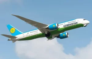 Uzbekistan Airways вақтинча Ироқ ва Эрон ҳаво ҳудудини айланиб ўтади