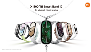 Xiaomi кенгайтирилган экранли янгиланган Smart Band 10 ақлли билагузугини тақдим этди