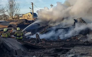 Россия дрон ҳужумлари оқибатида Украинада энергетика объектлари зарар кўрди