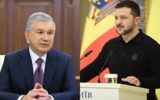 Мирзиёев Зеленский ва Украина халқини Мустақиллик куни билан табриклади