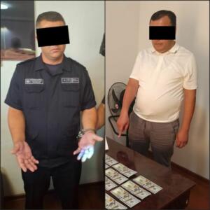 Қашқадарёда 6 минг доллар пора талаб қилган ФВБ бошлиғи ушланди