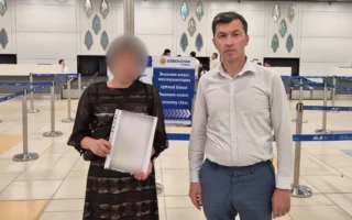 Қозоғистонда одам савдоси қурбони бўлган ўзбекистонлик аёл ватанга қайтарилди