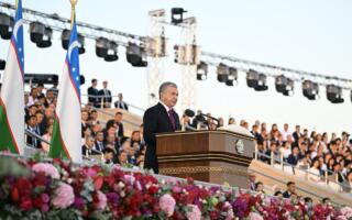 Янги Ўзбекистон боғида Мустақилликнинг 34 йиллиги нишонланмоқда