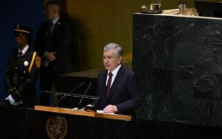 Мирзиёев БМТ сессиясидаги нутқида Афғонистон, Ғазо ва Украинадаги вазиятга тўхталди