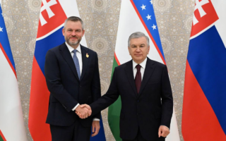 Шавкат Мирзиёев Словакия президенти билан музокара ўтказди