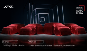 «JAC Motors Toshkent» янгиликларини Тошкентдаги Automechanika 2025 кўргазмасида намойиш этади
