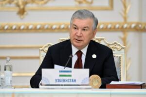Шавкат Мирзиёев МДҲ Давлат раҳбарлари кенгаши йиғилишида нутқ сўзлади