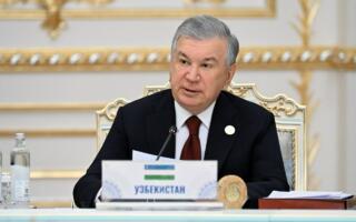 Шавкат Мирзиёев МДҲ Давлат раҳбарлари кенгаши йиғилишида нутқ сўзлади