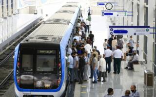 Метрополитендан 9 ой ичида 200 млн нафардан ортиқ йўловчи фойдаланди