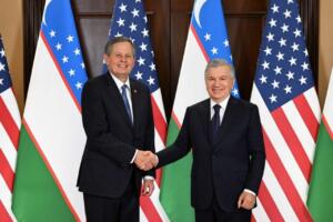 Шавкат Мирзиёев Вашингтонда АҚШ сенаторини қабул қилди