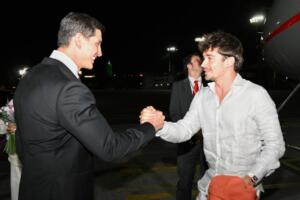 Машҳур Ferrari пилоти Шарл Леклер Тошкентга келди