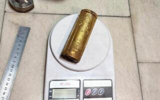 Ўзбекистондан 12 млрд сўмдан ортиқ қийматли олтинни олиб чиқмоқчи бўлганлар ушланди