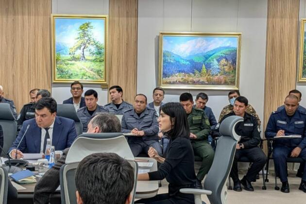 Тошкент шаҳридаги ҳаво ҳолати масаласи бўйича махсус комиссия йиғилиши ўтказилмоқда