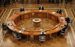 Шавкат Мирзиёев МДҲ давлатлари раҳбарларининг норасмий учрашувида иштирок этди