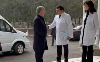 Президент Гулистондаги портлашда жабрланган фуқаролар ҳолидан хабар олди