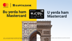 «Капиталбанк» АТБ Mastercard Kapitalbank мультивалютали карталарини чиқаришни бошлади