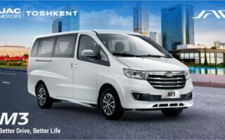 Jac Motors Тошкент Jac M3 модели учун фоизсиз ва жаримасиз қулай имтиёзли кредитлаш ҳамда бўлиб-бўлиб тўлаш дастурлари ишга туширилгани ҳақида эълон қилади