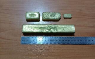 Ўзбекистонга чегарадан 1 млрд сўмдан ортиқ қийматли олтинни ноқонуний олиб кирганлар ушланди