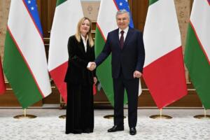 Шавкат Мирзиёев Италия Бош вазири билан учрашув ўтказди