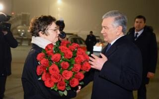 Шавкат Мирзиёев амалий ташриф билан Швейцарияга етиб келди