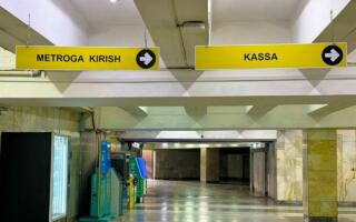 Тошкент метросининг яна 19 та бекатида кассалар ёпилади