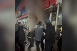 Тошкентдаги «Авиасозлар» деҳқон бозорида ёнғин юз берди