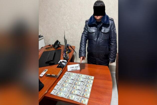 Андижонда пул эвазига ишга жойлаштиришни ваъда қилган ФВБ инспектори ушланди