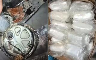 Фарғонада автомашина баки ичига яширилган наркотиклар аниқланди