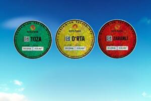 Энди автомобиллар учун экологик стикерни масофадан туриб олиш мумкин