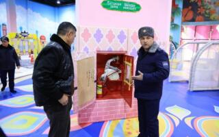 Тошкентда савдо мажмуалари биридаги болалар ўйингоҳи ёнғин хавфсизлиги бузилгани сабабли вақтинча ёпилди