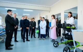 Қашқадарёда «Ногиронлиги бўлган шахсларни реабилитация қилиш ва протезлаш маркази» фойдаланишга топширилди