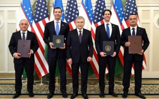 Ўзбекистон ва АҚШ инвестиция платформасини яратиш бўйича битим имзолади