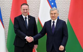 Шавкат Мирзиёев Беларусь Бош вазирини қабул қилди