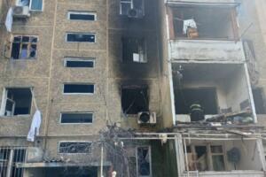 Қўқонда кўп қаватли уйда газ портлаши содир бўлди