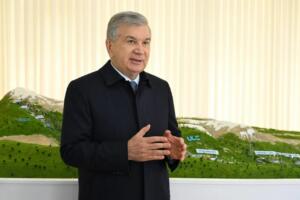 Президент Сурхондарё вилоятида ичимлик суви таъминотини яхшилаш лойиҳаси натижалари билан танишди