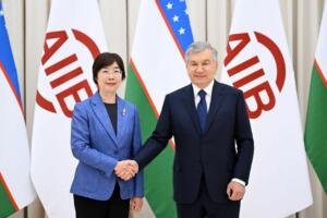 Шавкат Мирзиёев Осиё инфратузилмавий инвестициялар банки президенти билан учрашди