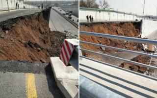 Тошкентда туннель йўлидаги тиргак девор упирилиши юзасидан изоҳ берилди