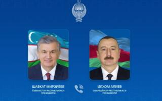 Шавкат Мирзиёев Озарбайжон президенти билан телефон орқали суҳбатлашди