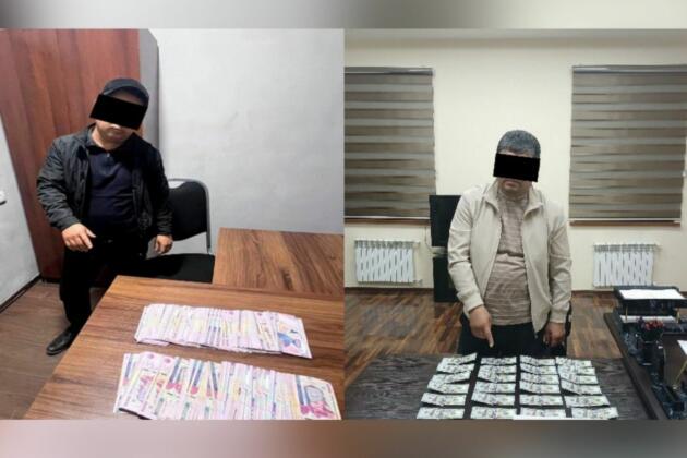 Кадастр ходими ва собиқ солиқчи пора билан ушланди 