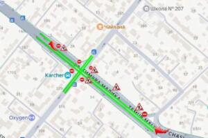 Темур Малик кўчасида автотранспорт ҳаракати қисман тикланди