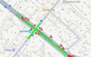 Темур Малик кўчасида автотранспорт ҳаракати қисман тикланди