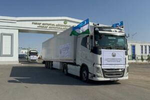 Ўзбекистон Эрон халқига инсонпарварлик ёрдами юборди