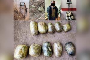 Ўзбекистонда Амударё орқали 10 кг «гашиш» воситасини олиб ўтган афғонистонлик ушланди