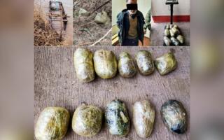 Ўзбекистонда Амударё орқали 10 кг «гашиш» воситасини олиб ўтган афғонистонлик ушланди