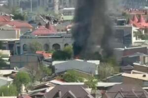 Юнусобод туманидаги уйларнинг бирида ёнғин чиқди