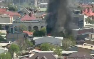 Юнусобод туманидаги уйларнинг бирида ёнғин чиқди