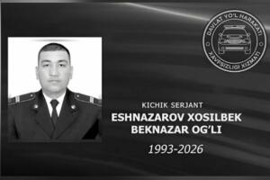 Президент марҳум ЙПХ инспекторини «Жасорат» медали билан мукофотлади